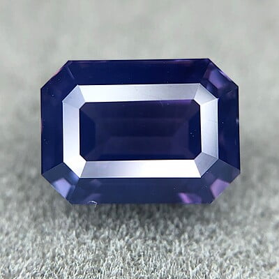 2.05ct Octagon Step Cut Sapphire