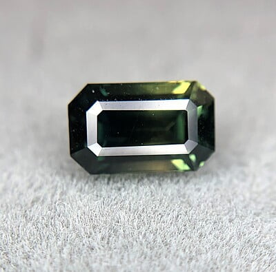 1.65ct Octagon Step Cut Sapphire