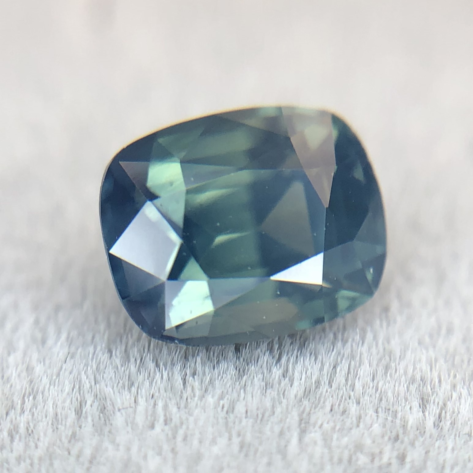 1.26ct Cushion Mixed Cut Sapphire