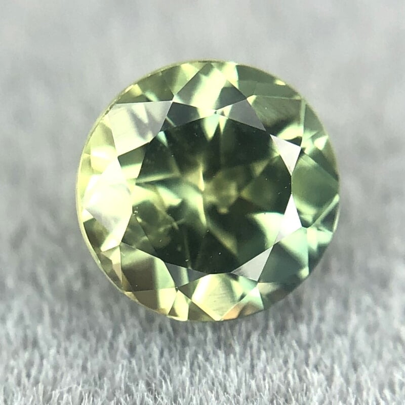 0.66ct Round Brilliant Cut Sapphire 0.66ct Round Brilliant Cut Sapphire