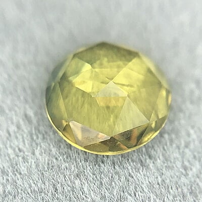 0.73ct Round Rose Cut Sapphire