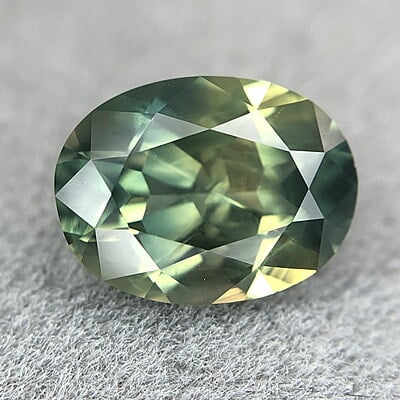 1.60ct Oval Mixed Cut Sapphire