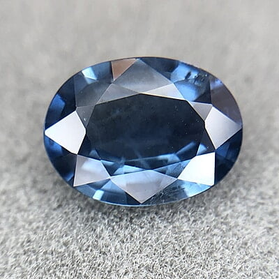 1.23ct Oval Mixed Cut Sapphire