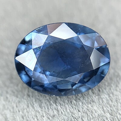 1.42ct Oval Mixed Cut Sapphire