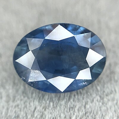 1.46ct Oval Mixed Cut Sapphire