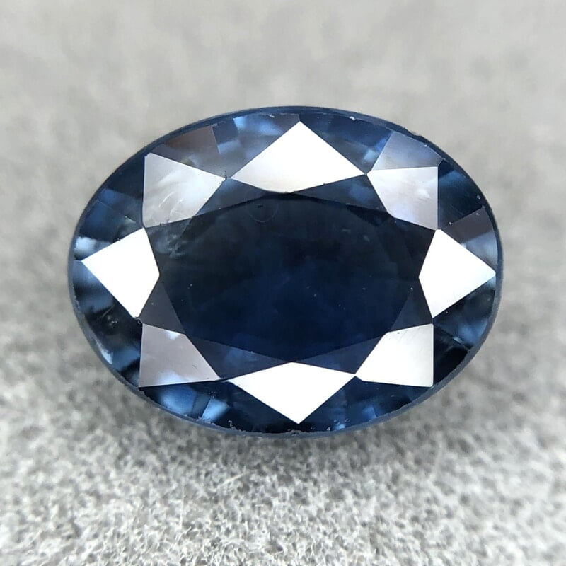 1.61ct Oval Mixed Cut Sapphire 1.61ct Oval Mixed Cut Sapphire