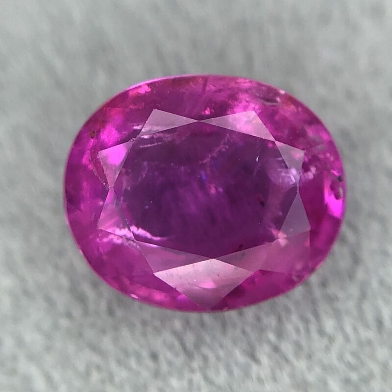 1.32ct Oval Mixed Cut Ruby 1.32ct Oval Mixed Cut Ruby