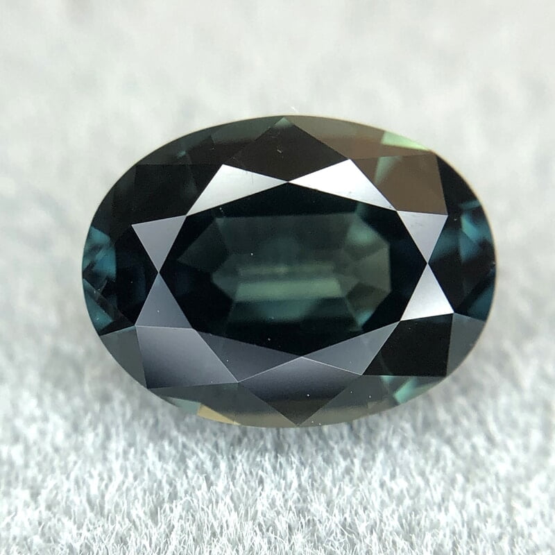 1.59ct Oval Mixed Cut Sapphire 1.59ct Oval Mixed Cut Sapphire