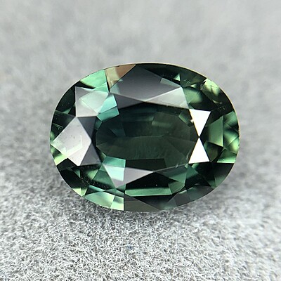 1.42ct Oval Mixed Cut Sapphire