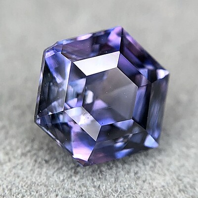 1.25ct Hexagon Step Cut Sapphire