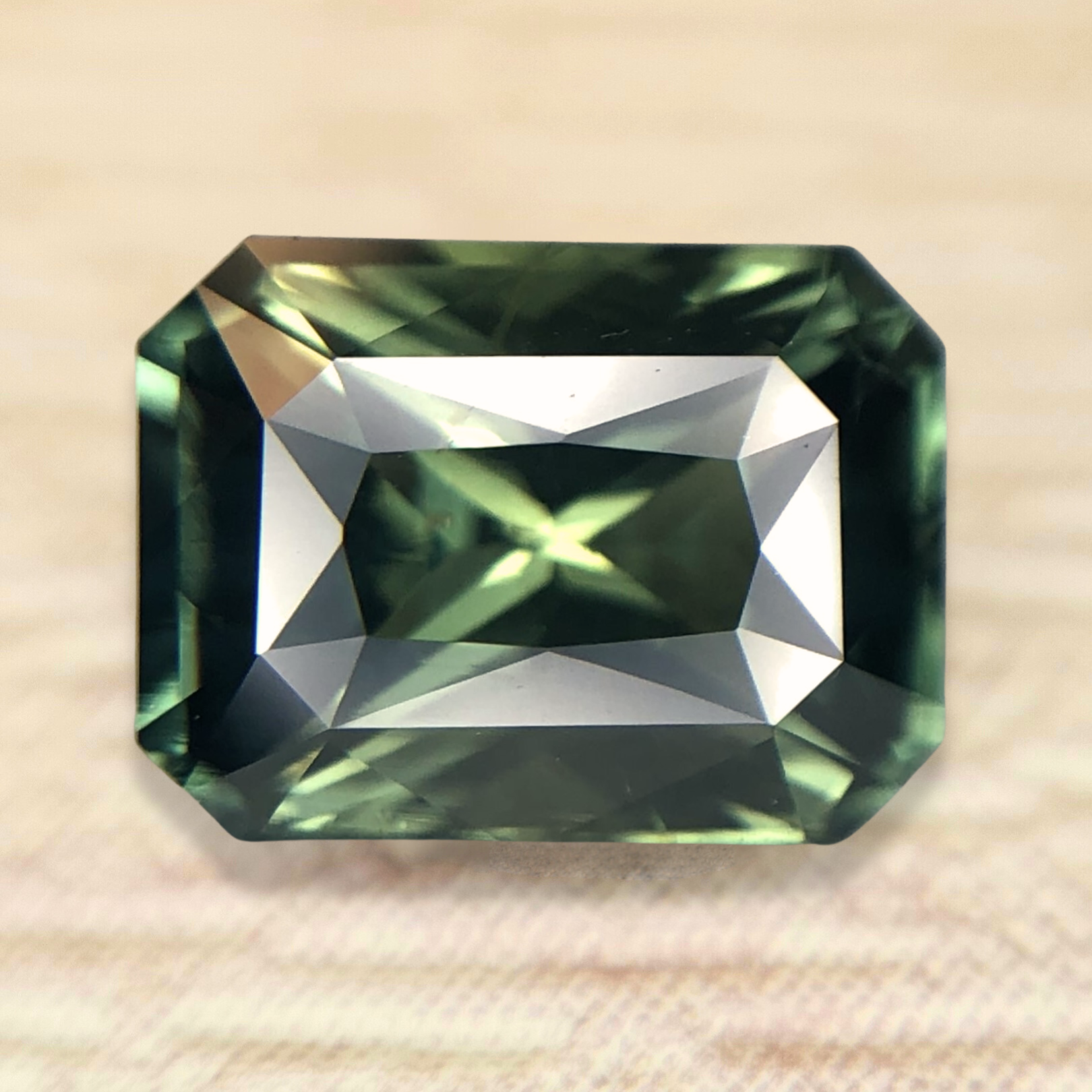 2.08ct Radiant Brilliant Cut Sapphire