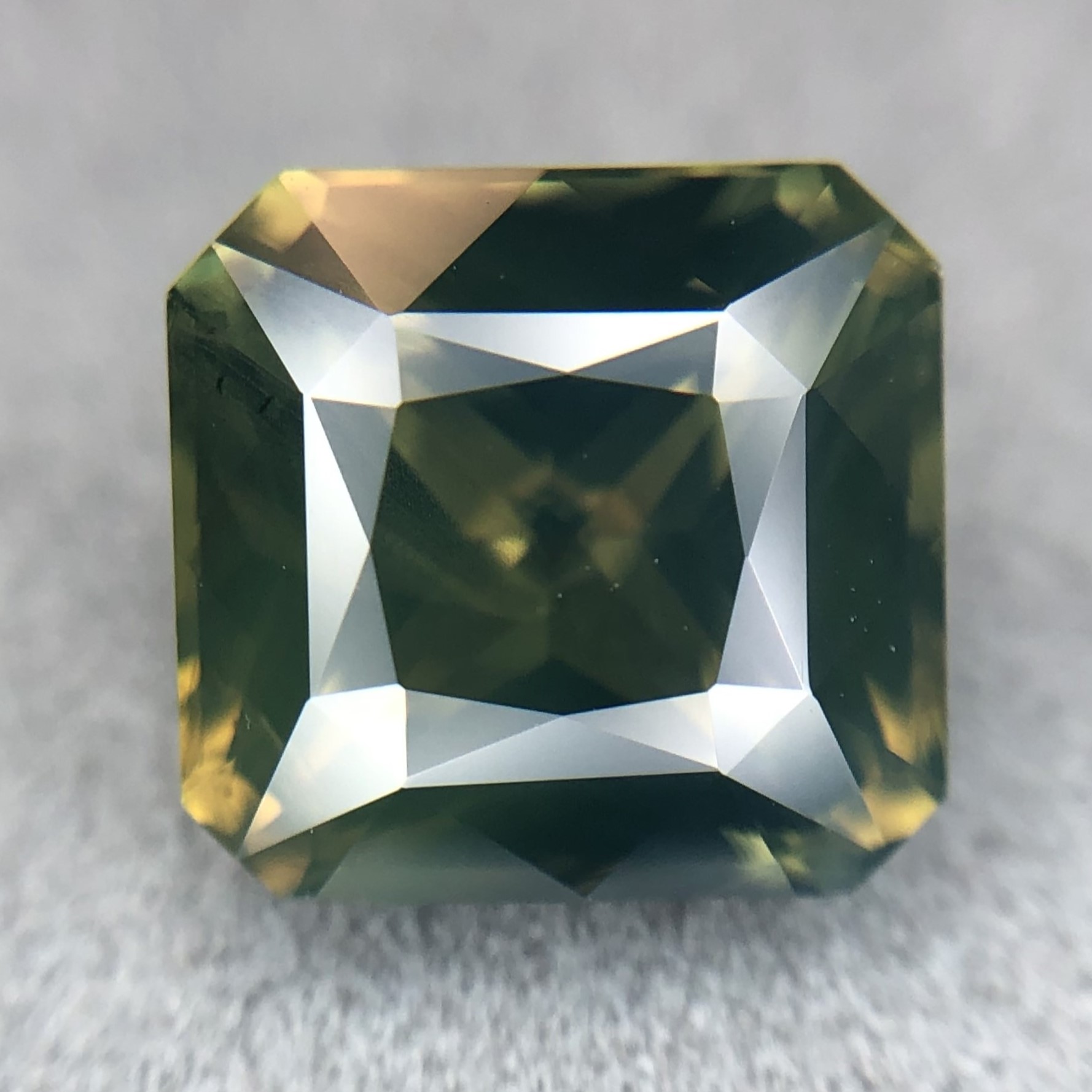 3.58ct Radiant Brilliant Cut Sapphire