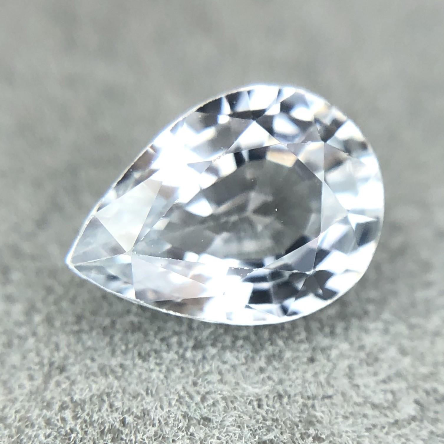 0.83ct Pear Mixed Cut Sapphire