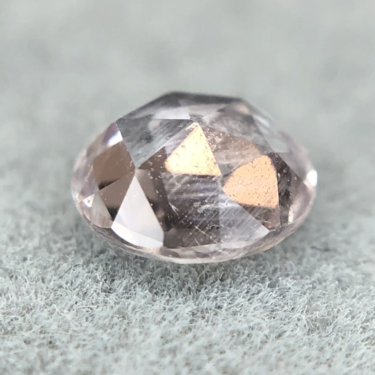 0.52ct Round Rose Cut Sapphire 0.52ct Round Rose Cut Sapphire