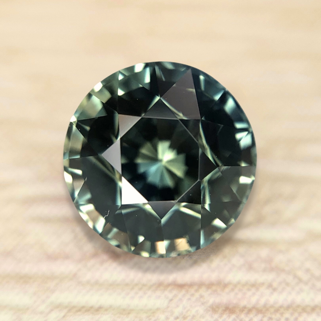 2.25ct Round Mixed Cut Sapphire