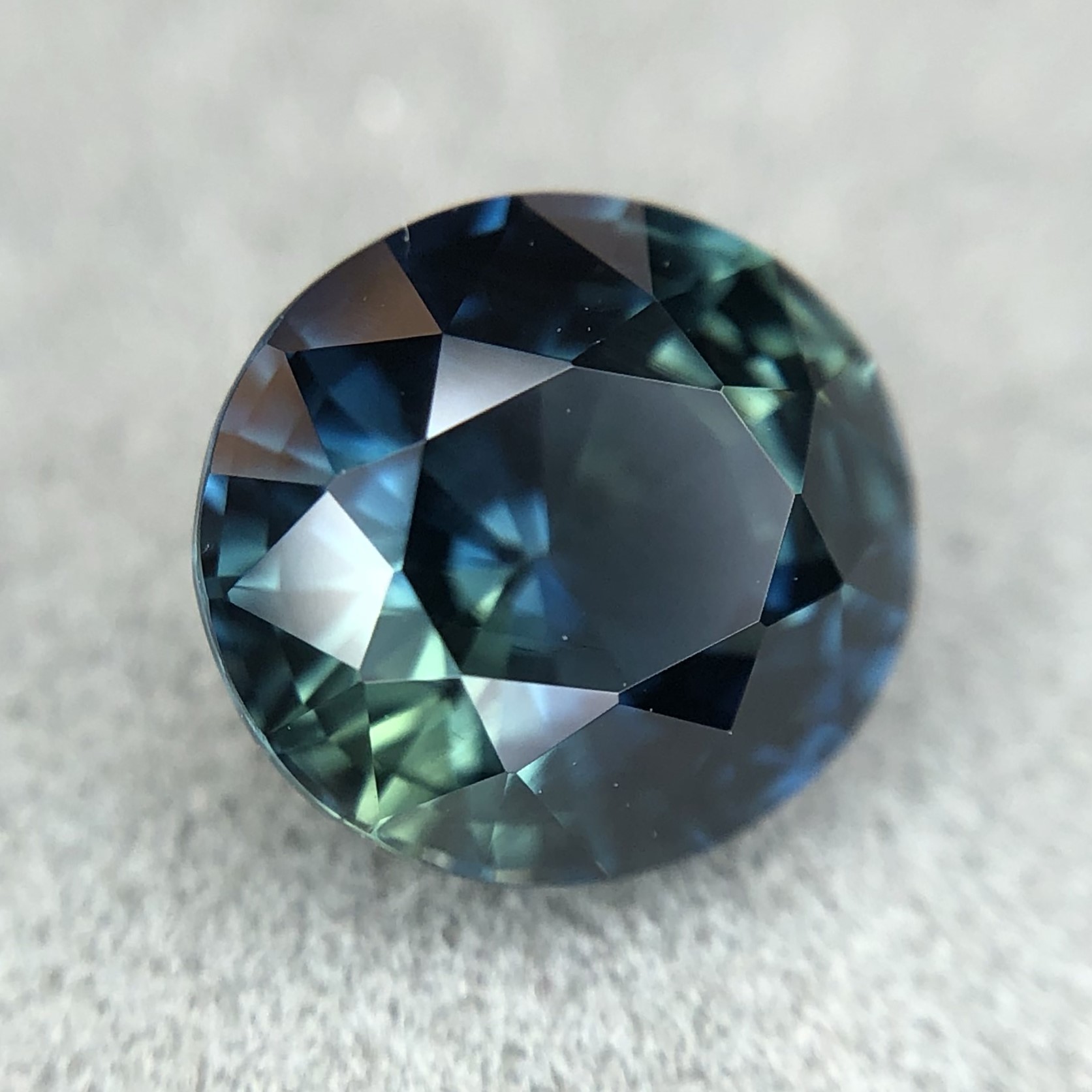 2.10ct Oval Mixed Cut Sapphire