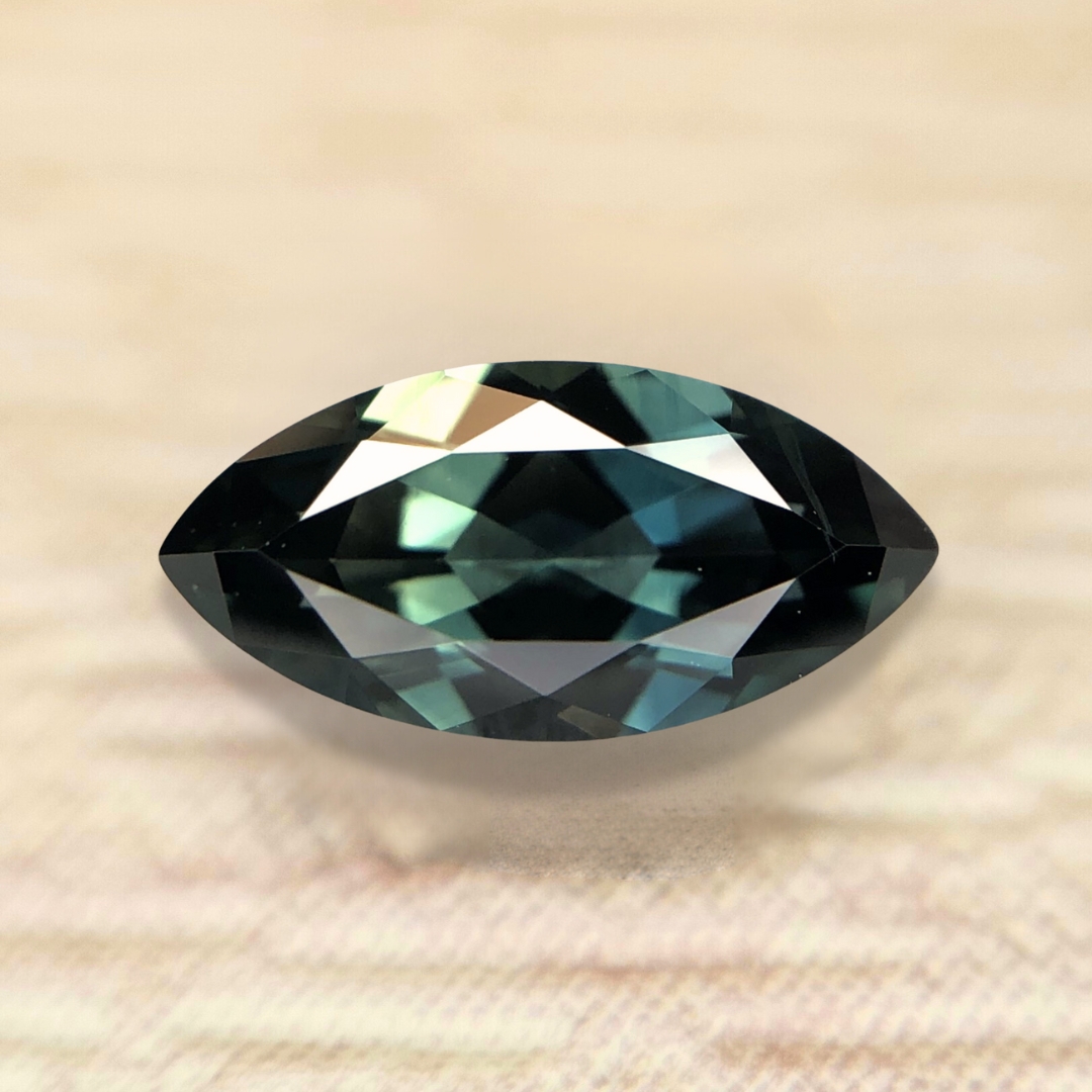 1.04ct Marquise Mixed Cut Sapphire