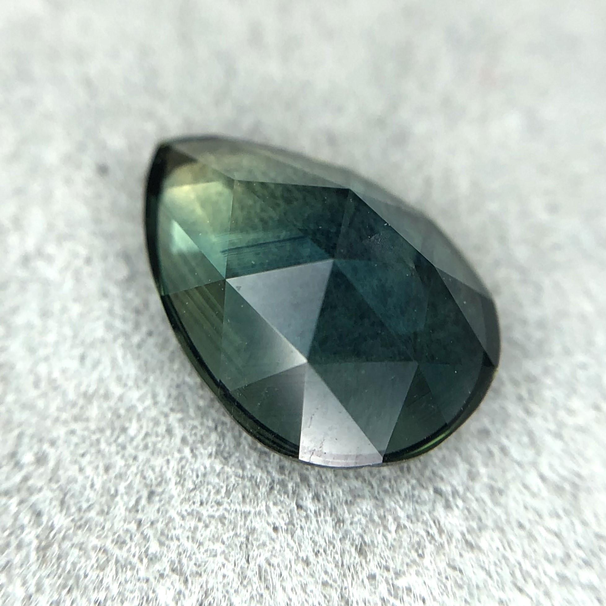 1.55ct Pear Rose Cut Sapphire 1.55ct Pear Rose Cut Sapphire
