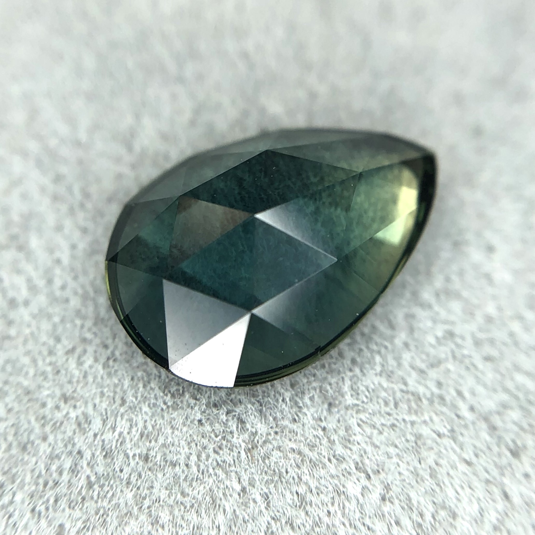 1.55ct Pear Rose Cut Sapphire 1.55ct Pear Rose Cut Sapphire