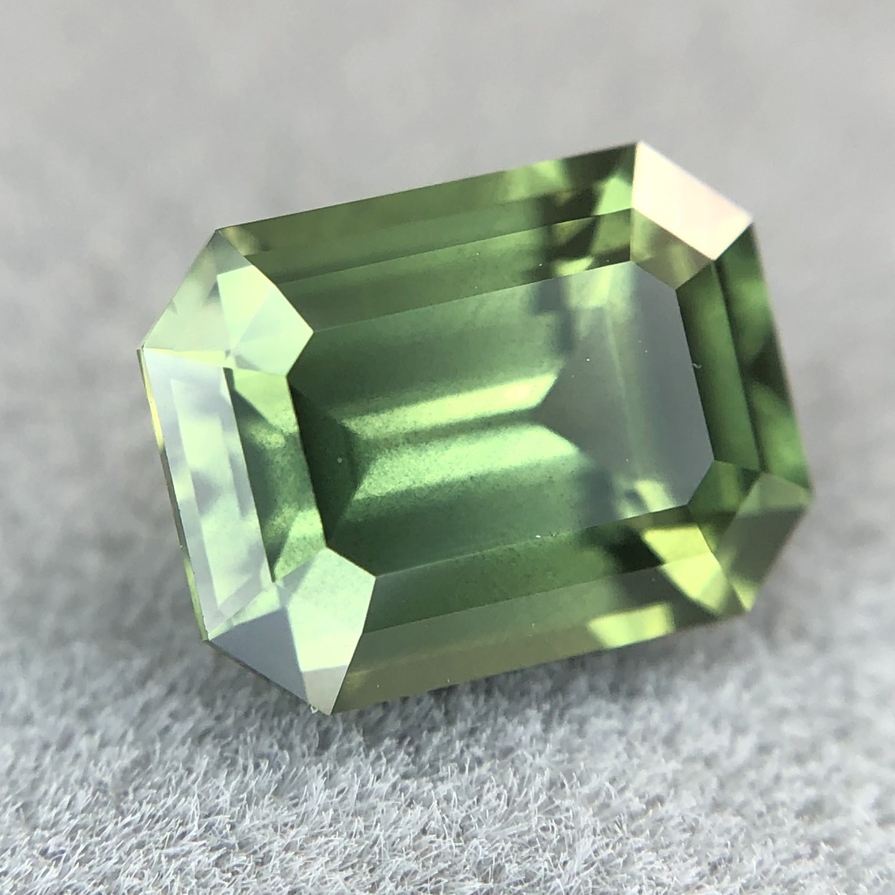 2.00ct Octagon Step Cut Sapphire