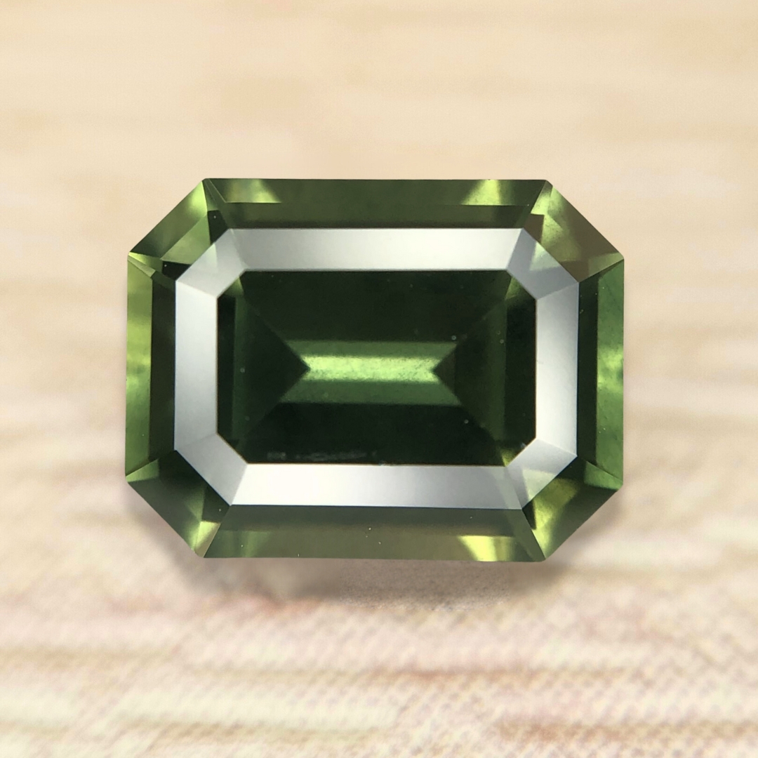 2.00ct Octagon Step Cut Sapphire