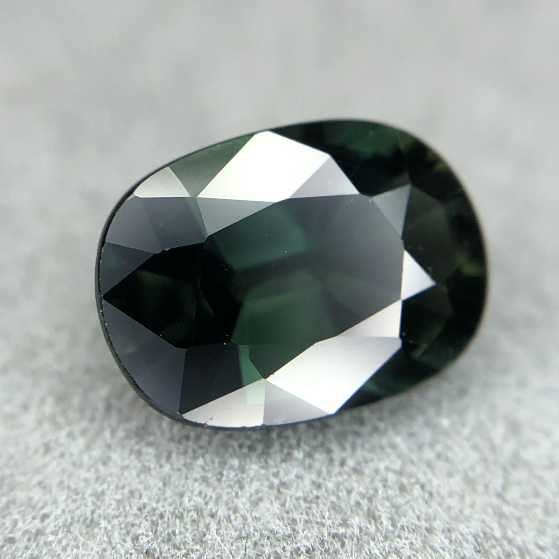 1.67ct Oval Mixed Cut Sapphire