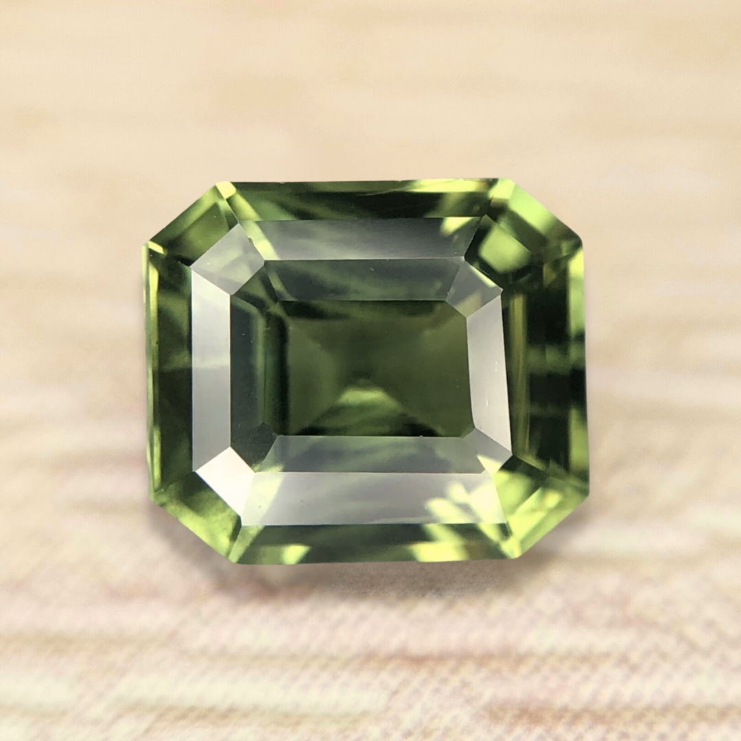 1.50ct Octagon Step Cut Sapphire