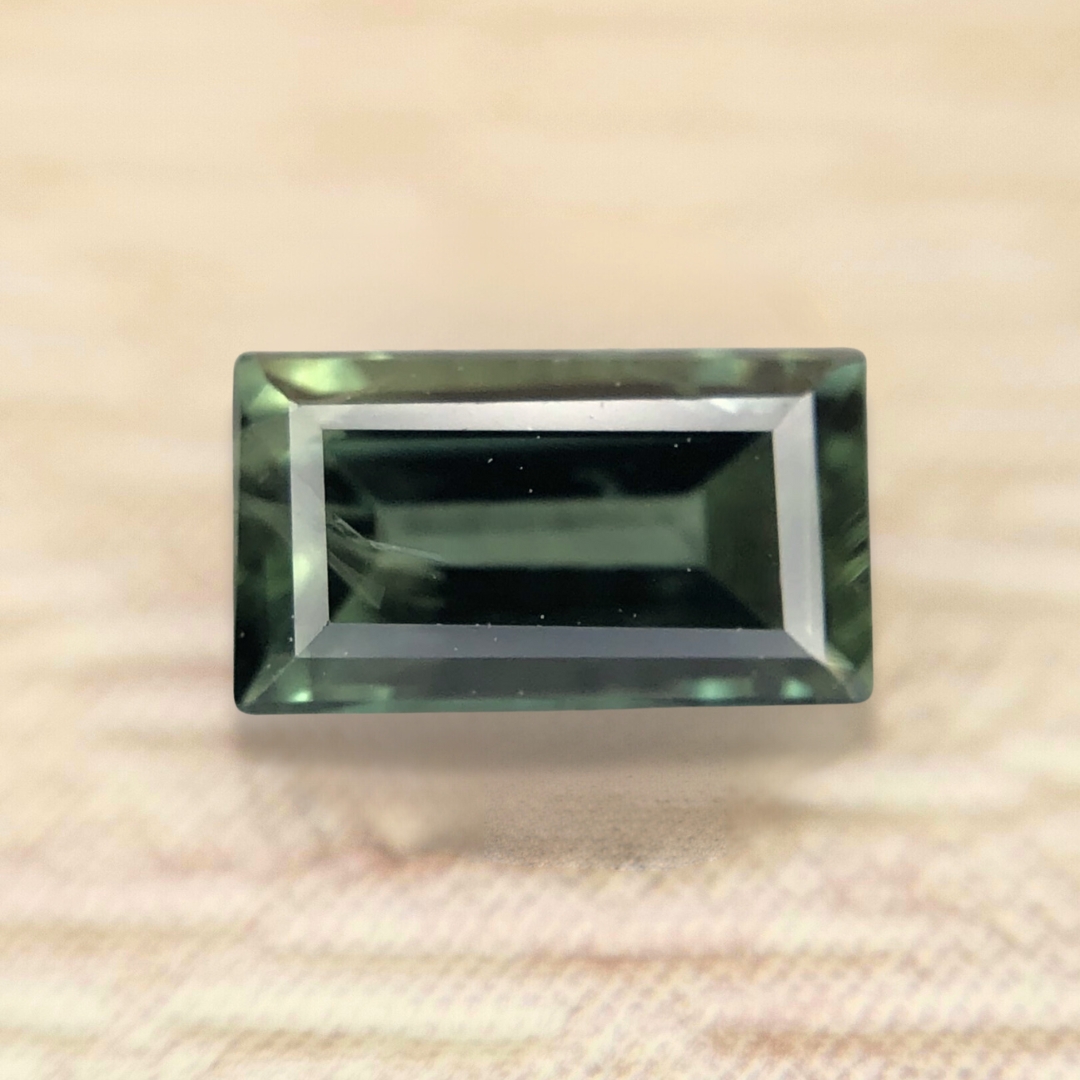 0.48ct Baguette Step Cut Sapphire