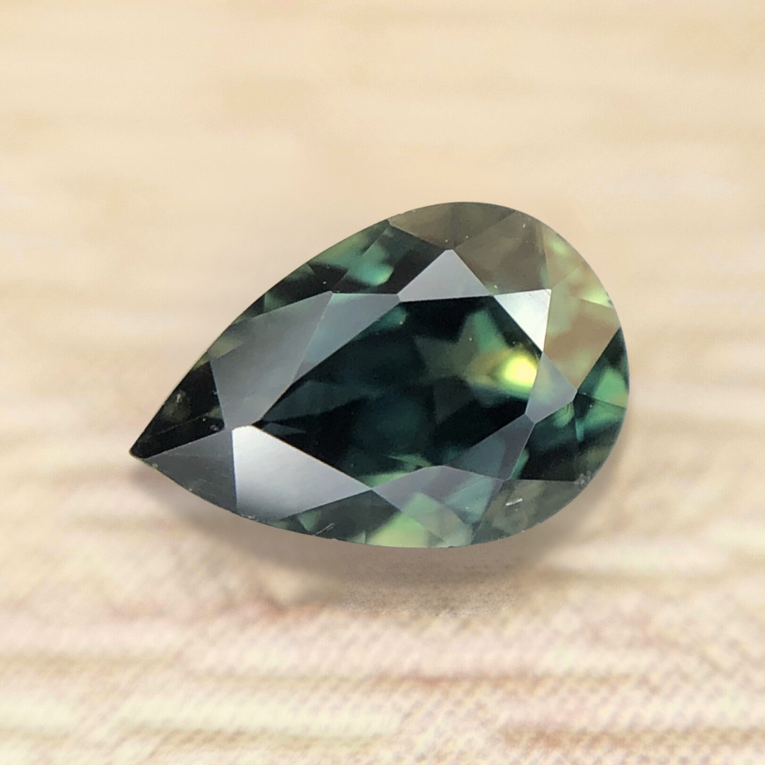 0.60ct Pear Mixed Cut Sapphire 0.60ct Pear Mixed Cut Sapphire