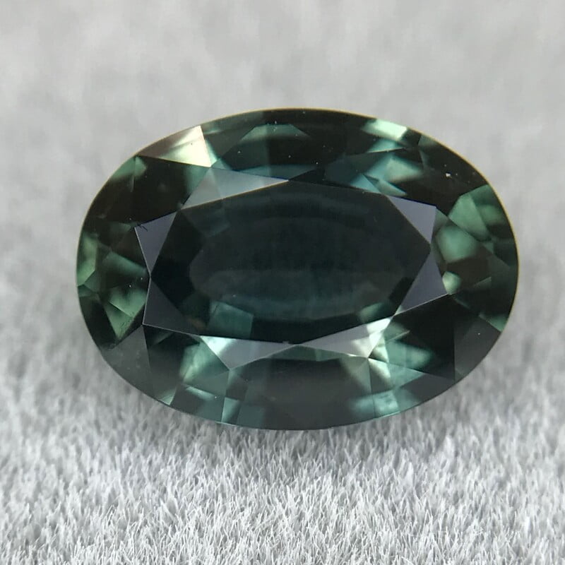 1.43ct Oval Mixed Cut Sapphire