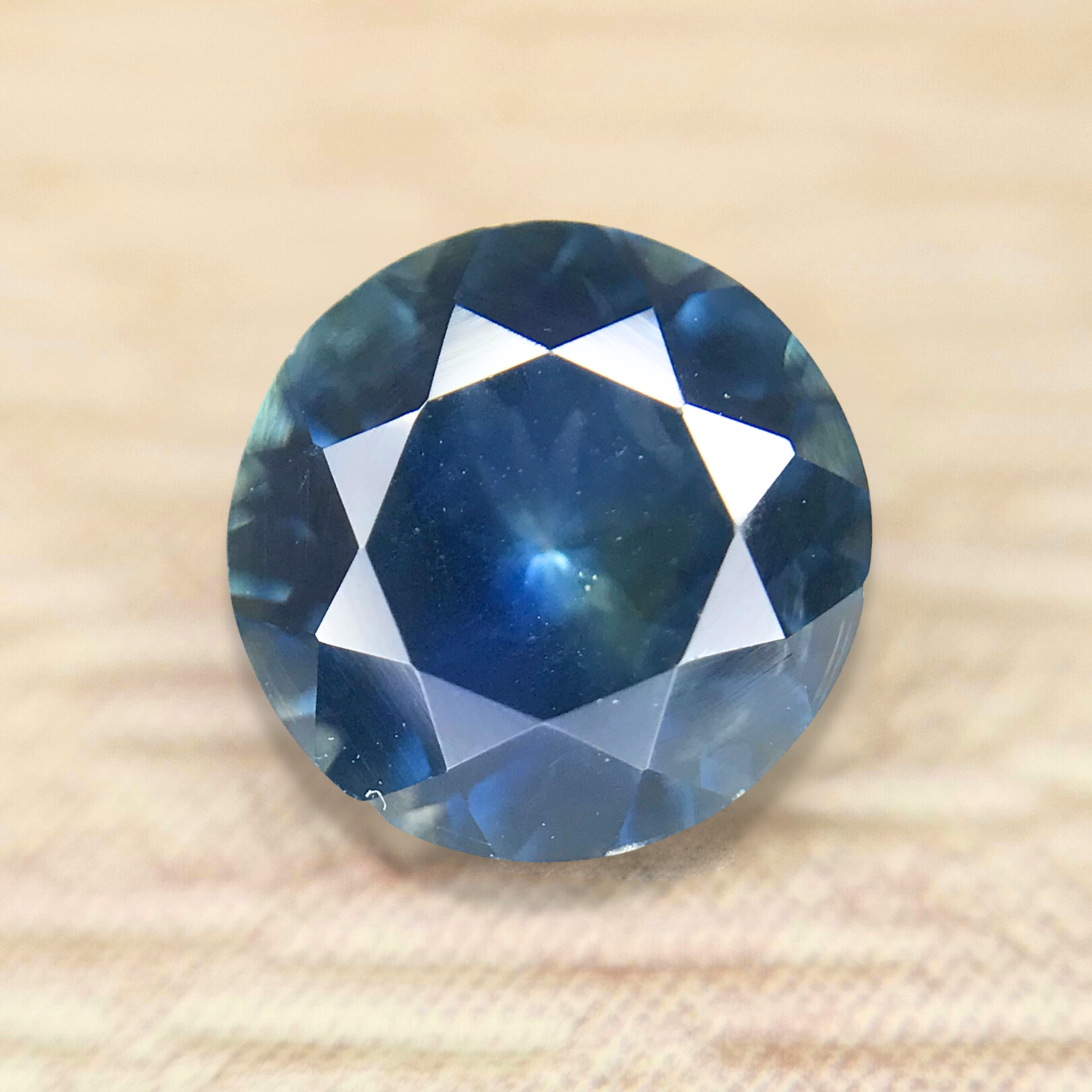 1.71ct Round Brilliant Cut Sapphire