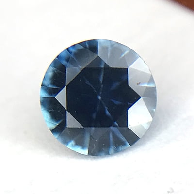 0.71ct Round Brilliant Cut Sapphire pair 0.71ct Round Brilliant Cut Sapphire pair