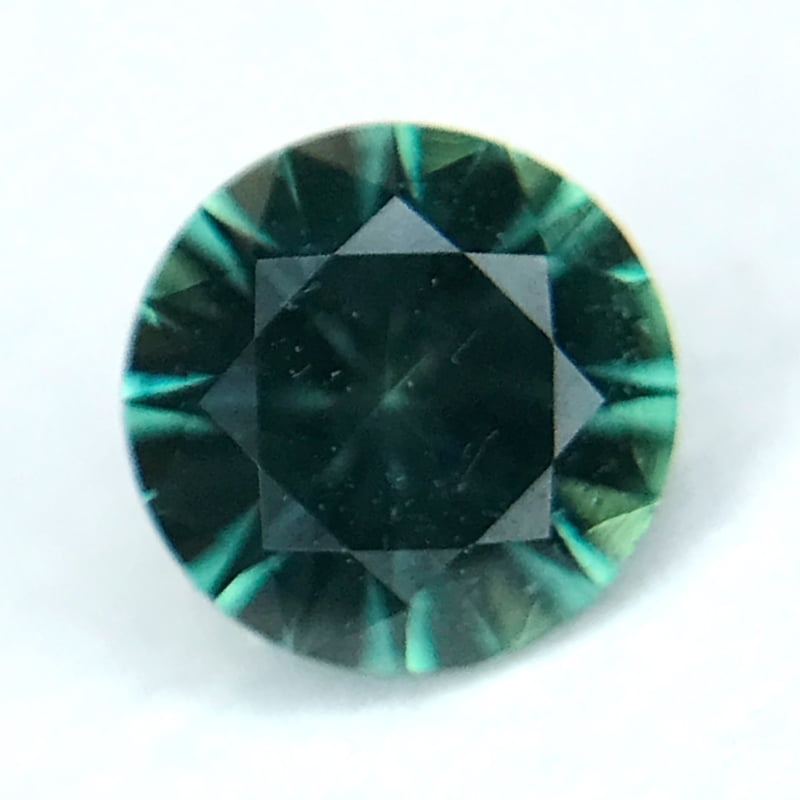 0.78ct Round Brilliant Cut Sapphire pair 0.78ct Round Brilliant Cut Sapphire pair