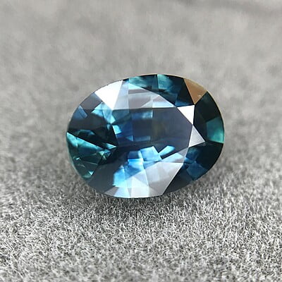 0.87ct Oval Mixed Cut Sapphire