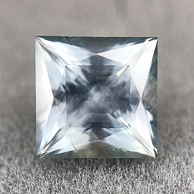 1.03ct Princess Brilliant Cut Sapphire