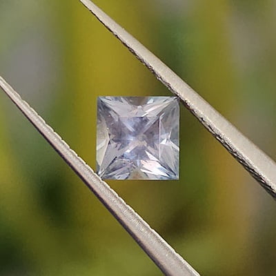 1.03ct Princess Brilliant Cut Sapphire