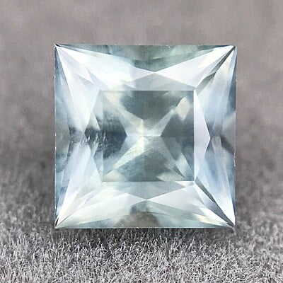 1.28ct Princess Brilliant Cut Sapphire