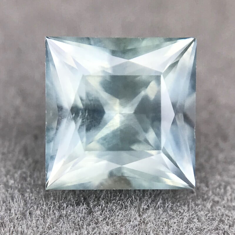 1.28ct Princess Brilliant Cut Sapphire 1.28ct Princess Brilliant Cut Sapphire