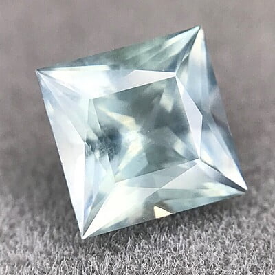 1.28ct Princess Brilliant Cut Sapphire