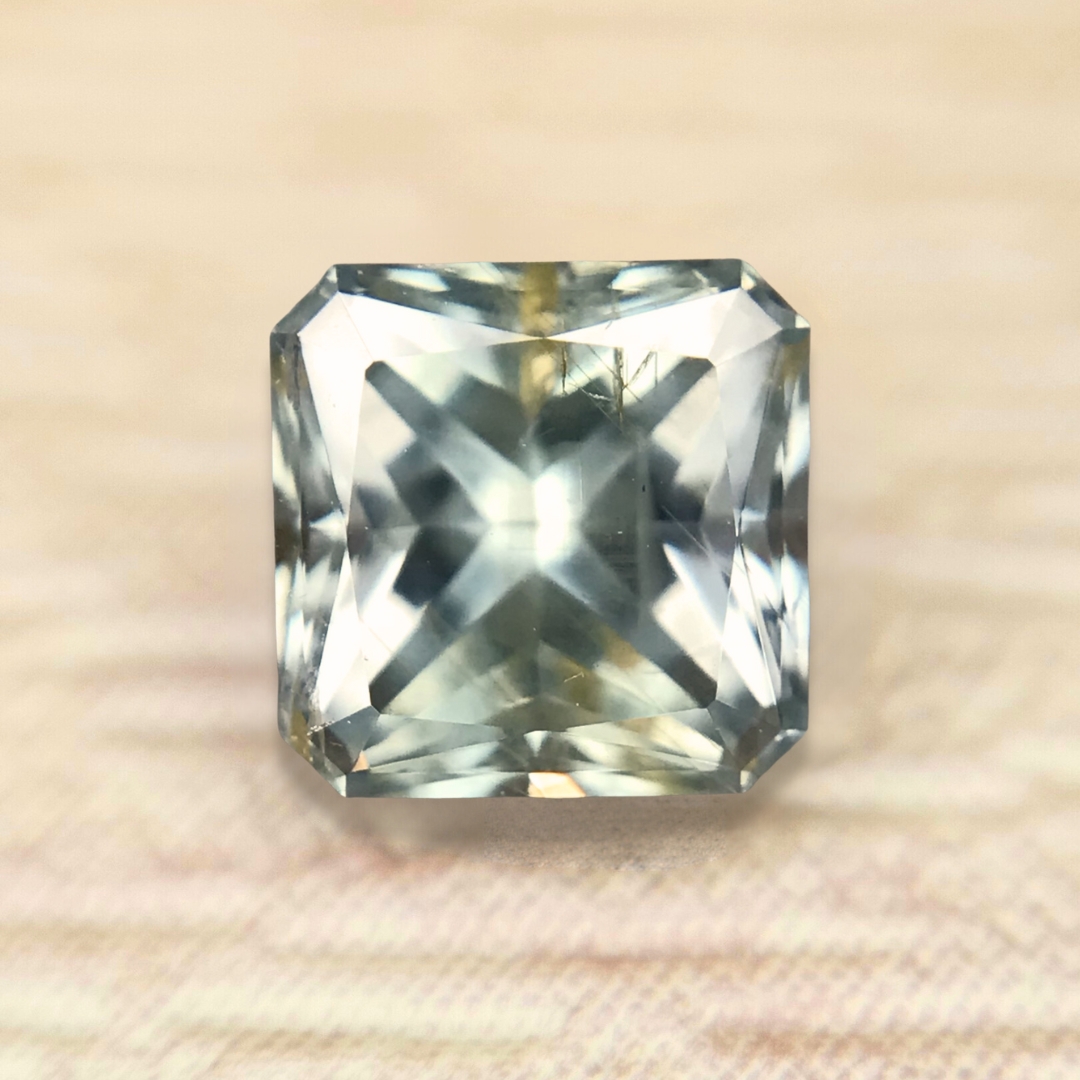 1.16ct Radiant Brilliant Cut Sapphire