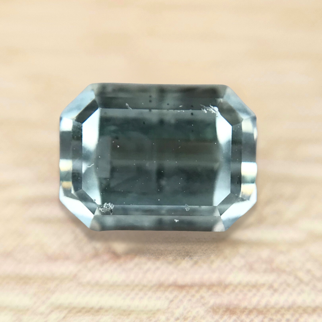 1.45ct Octagon Step Cut Sapphire