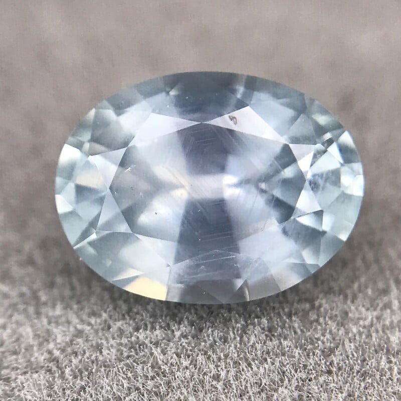 1.34ct Oval Mixed Cut Sapphire