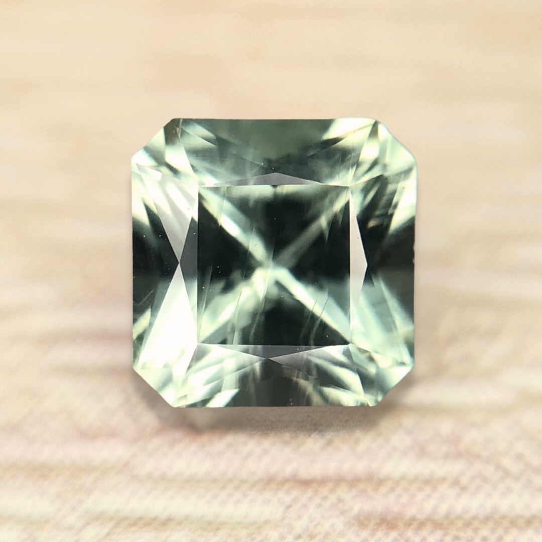 0.81ct Radiant Brilliant Cut Sapphire