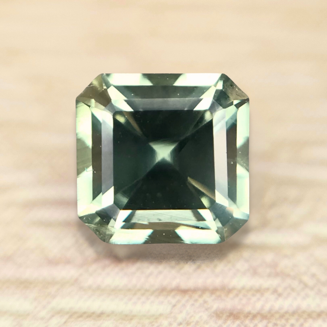 0.66ct Radiant Brilliant Cut Sapphire