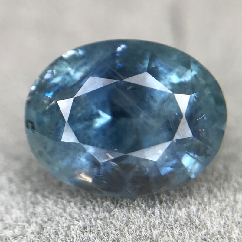 2.36ct Oval Mixed Cut Sapphire