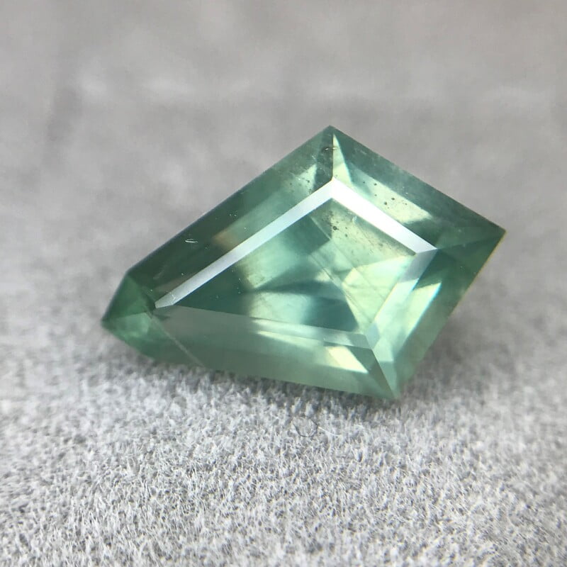 2.24ct Kite Step Cut Sapphire