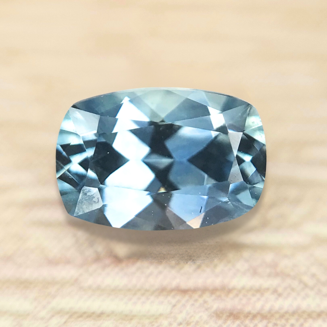 0.65ct Cushion Brilliant Cut Sapphire