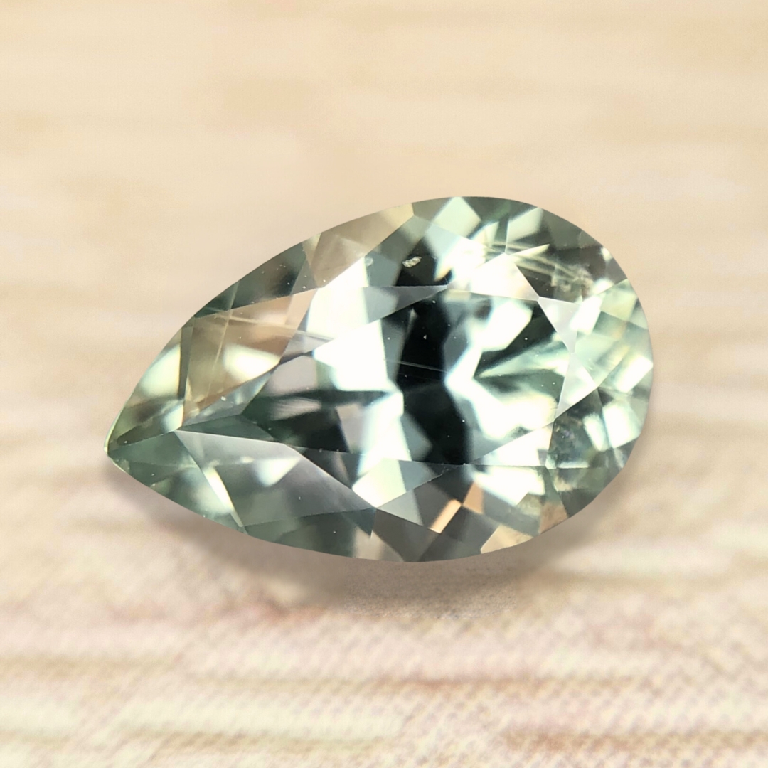1.04ct Pear Mixed Cut Sapphire