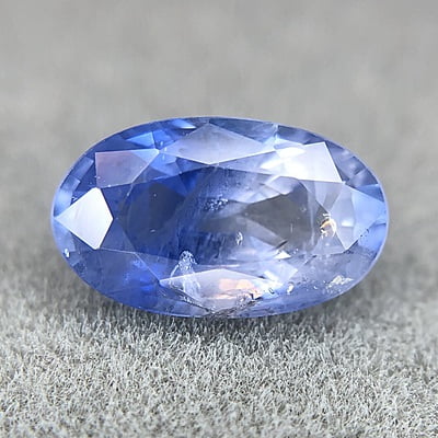 1.42ct Oval Mixed Cut Sapphire