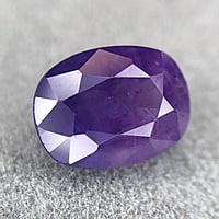 1.11ct Oval Mixed Cut Sapphire